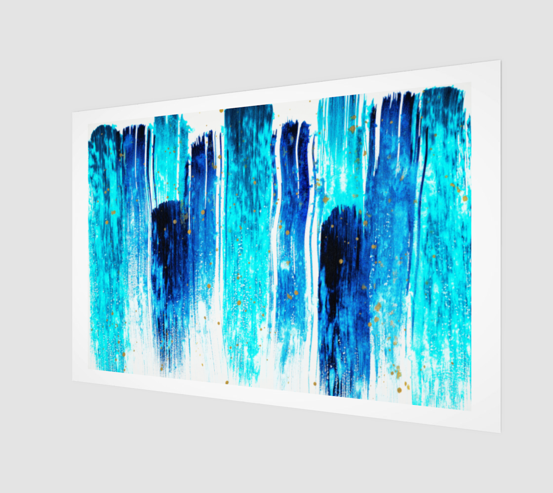 Boho Blue Stripes preview #1