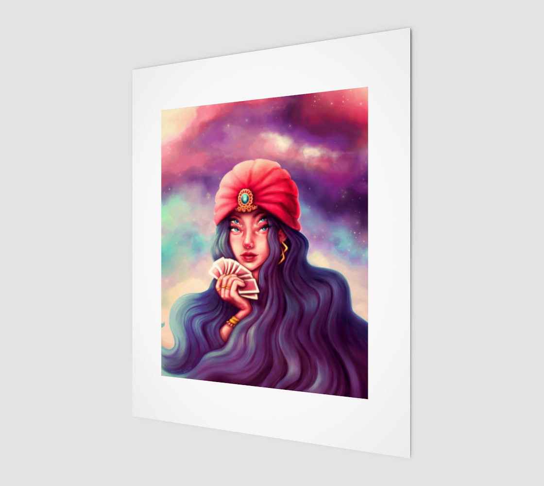 Fortune Teller Print 8x10 preview