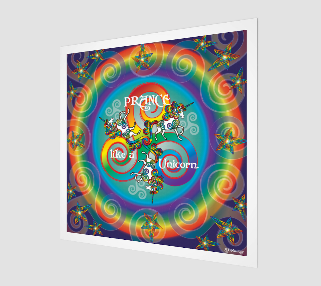 Celtic Unicorn Mandala preview #1