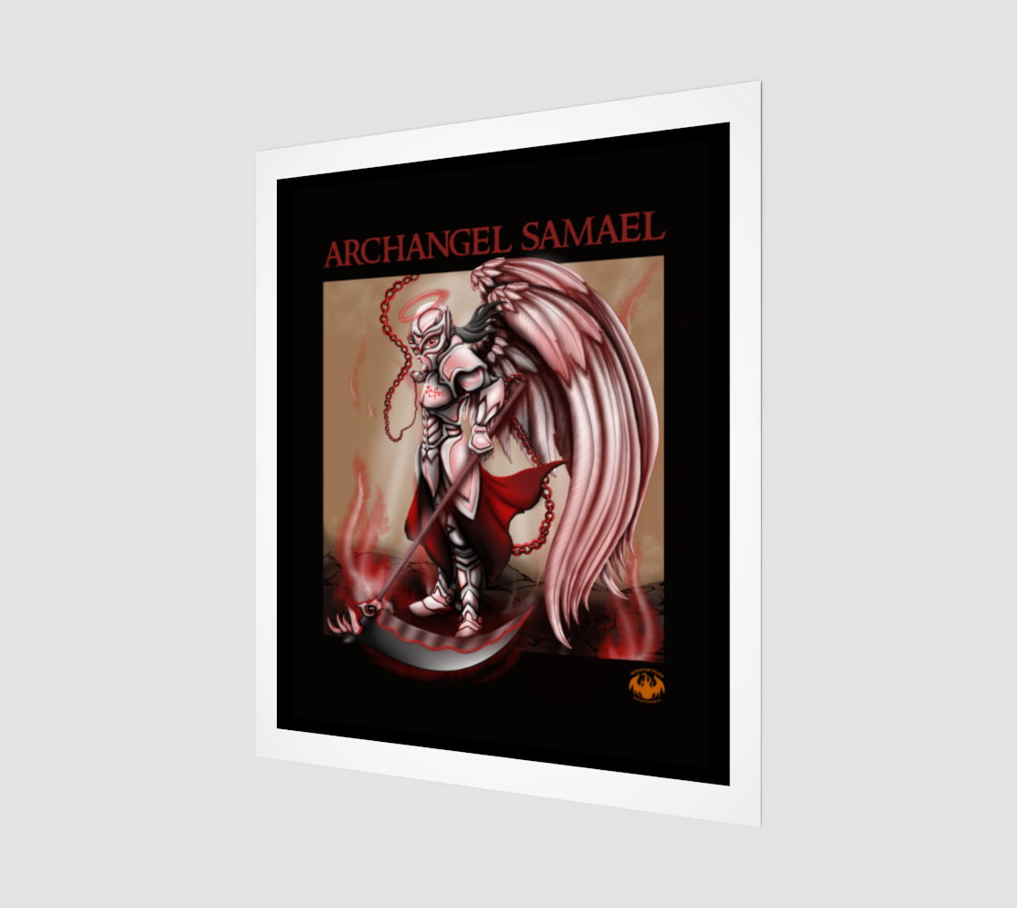 Archangel Samael / Canvas / Print / Poster preview