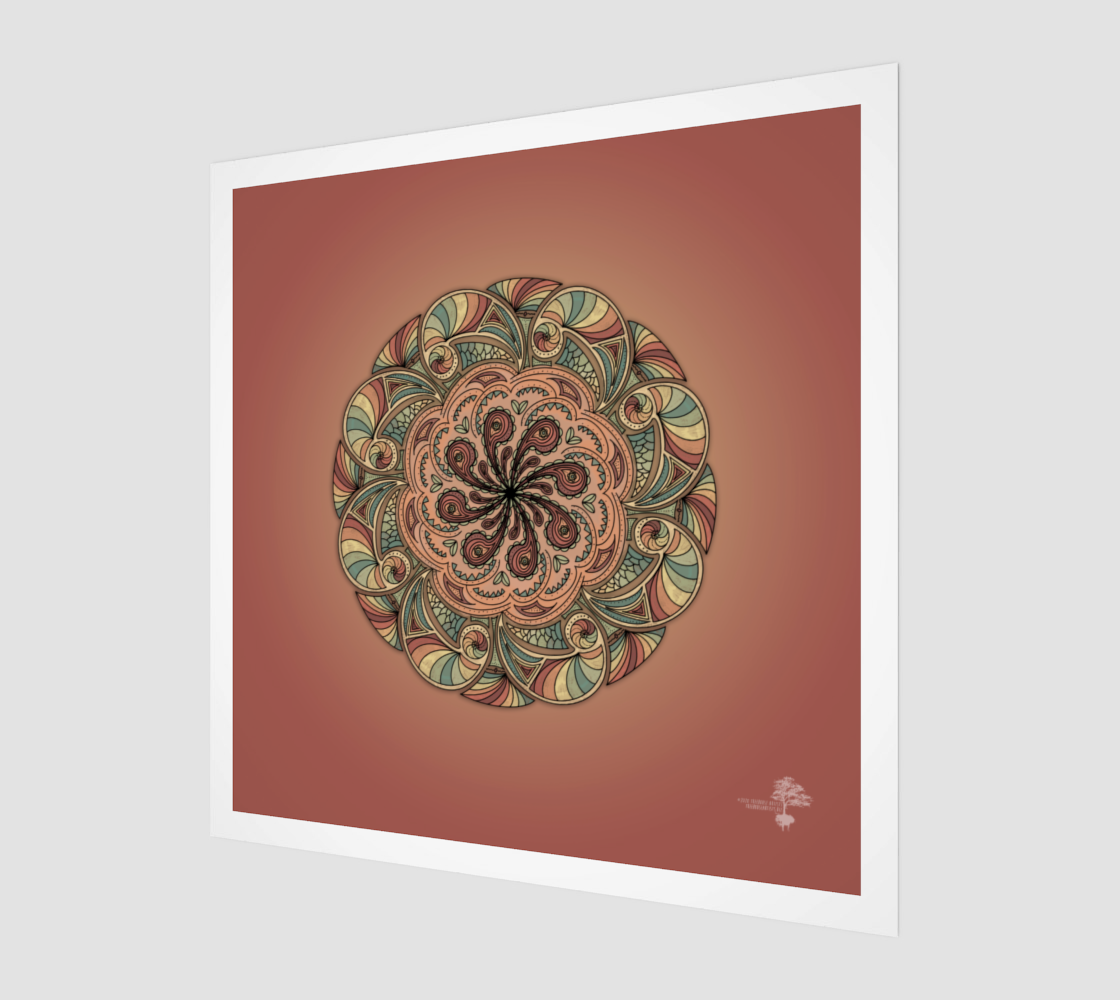 Moroccan Shells Mandala preview #1