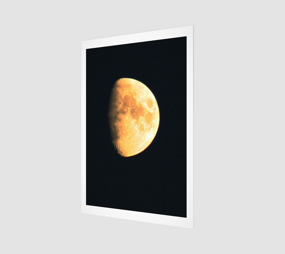 Big Old Moon Poster Print preview