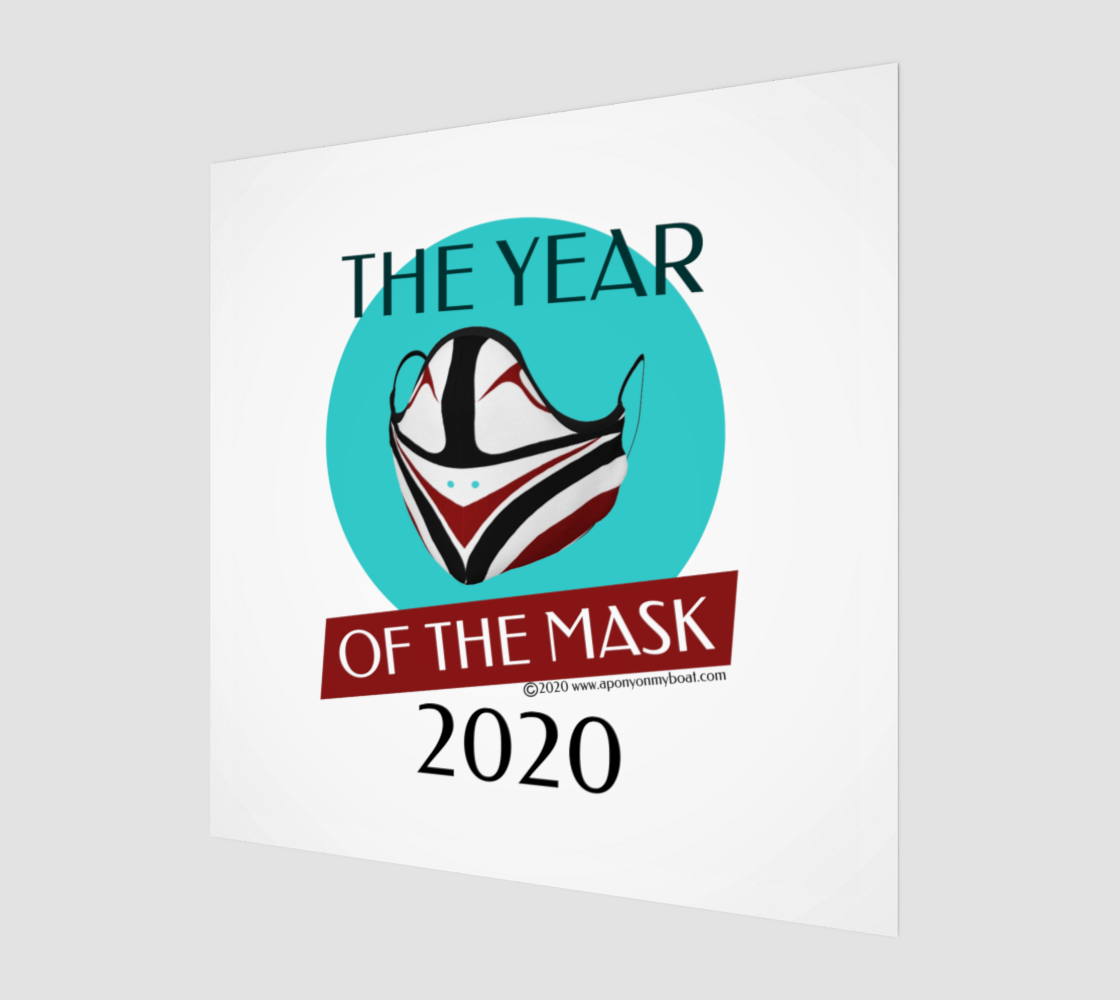 The Year of The Mask Wall Art Print & Poster preview