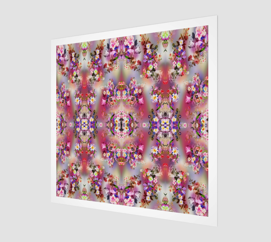 Flowers of wicca wallart preview