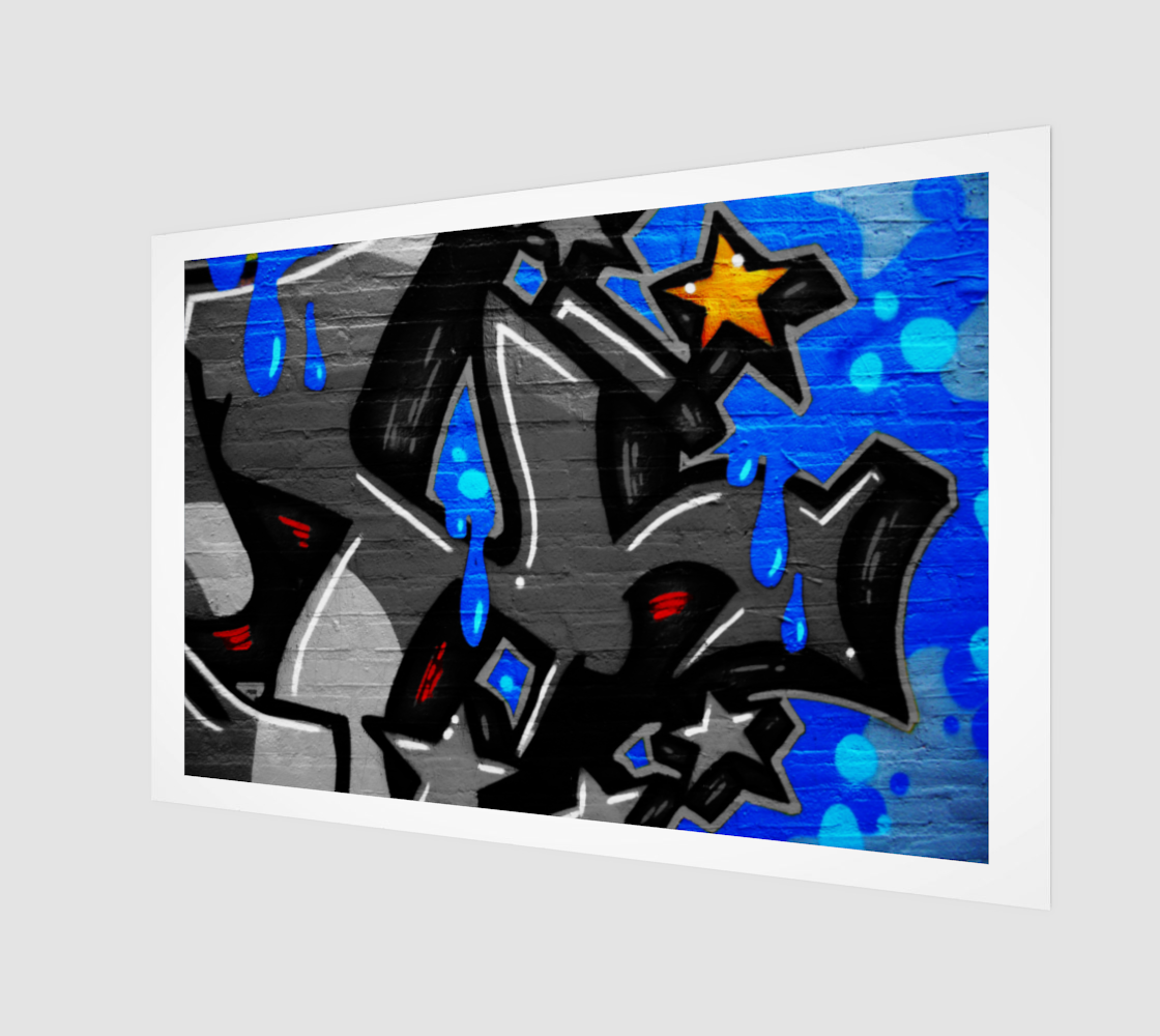 Graffiti 3 Art Print preview