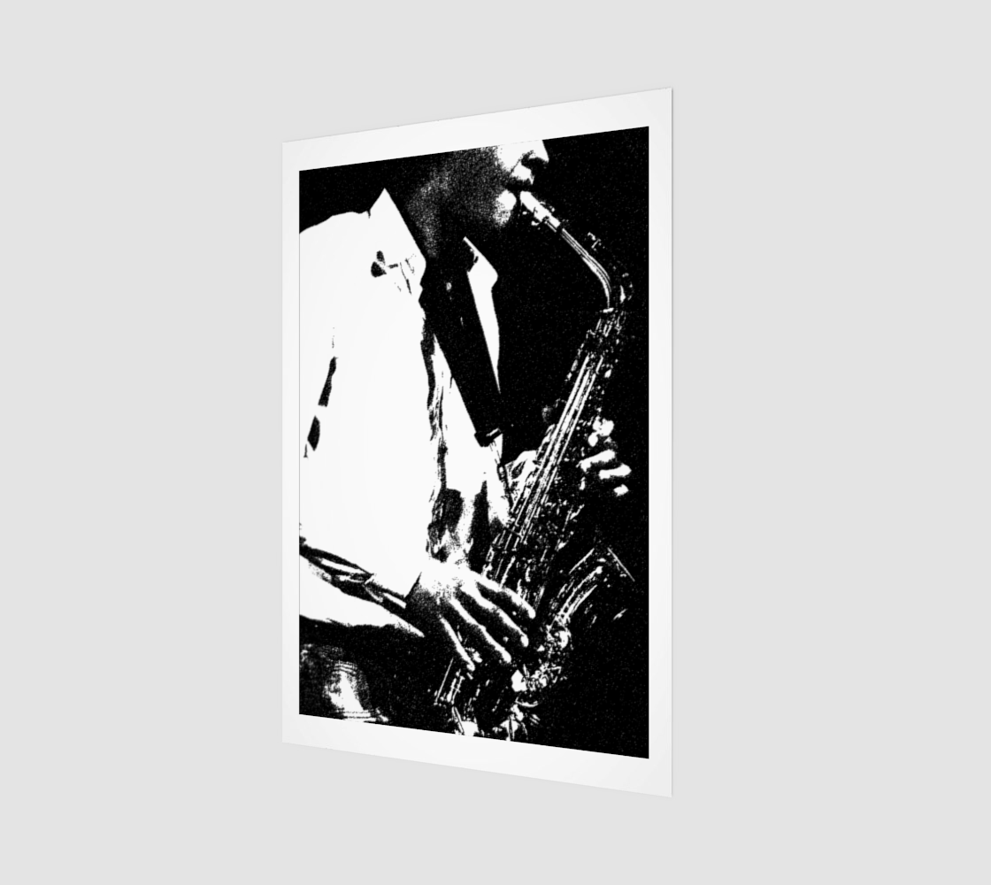 Saxophone Art Print preview