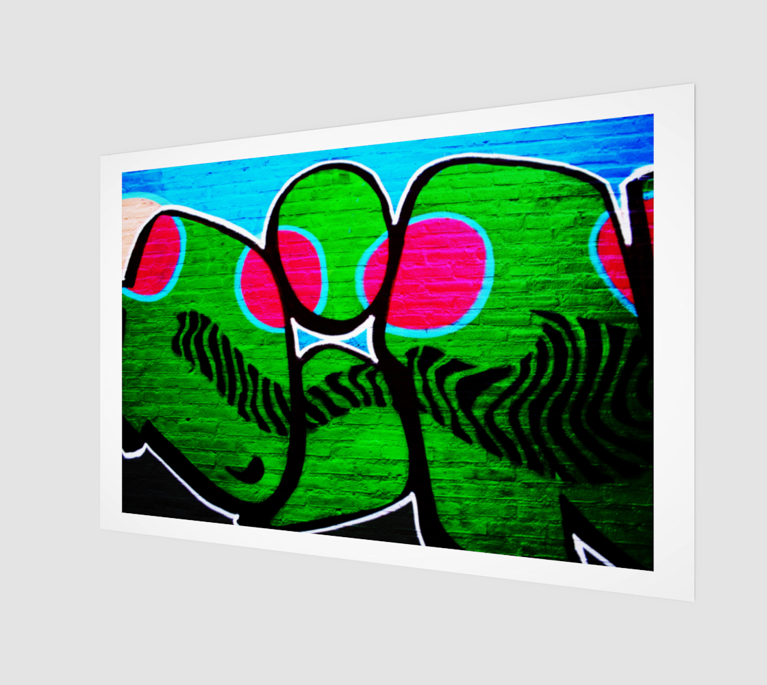 Graffiti 12 Art Print preview