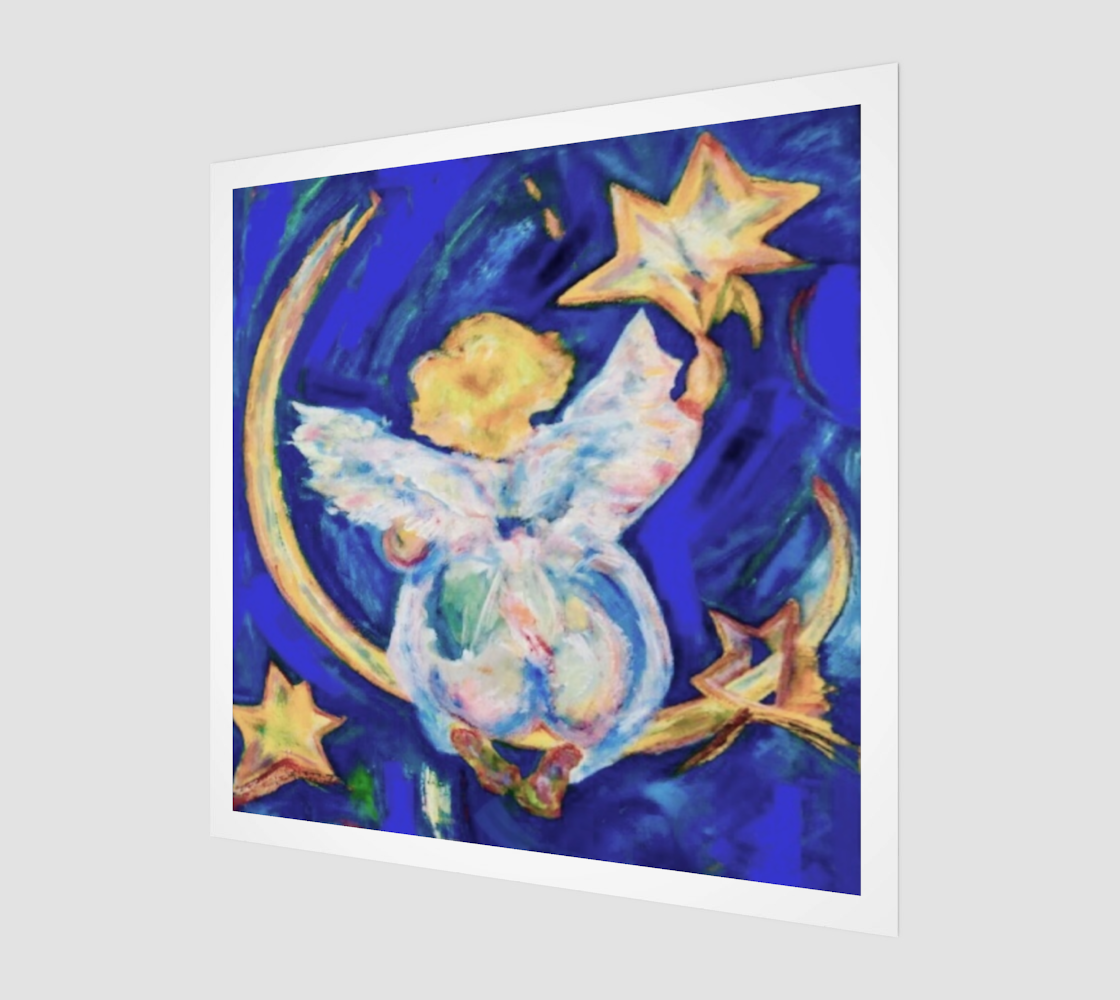 Angel Star Art Print preview