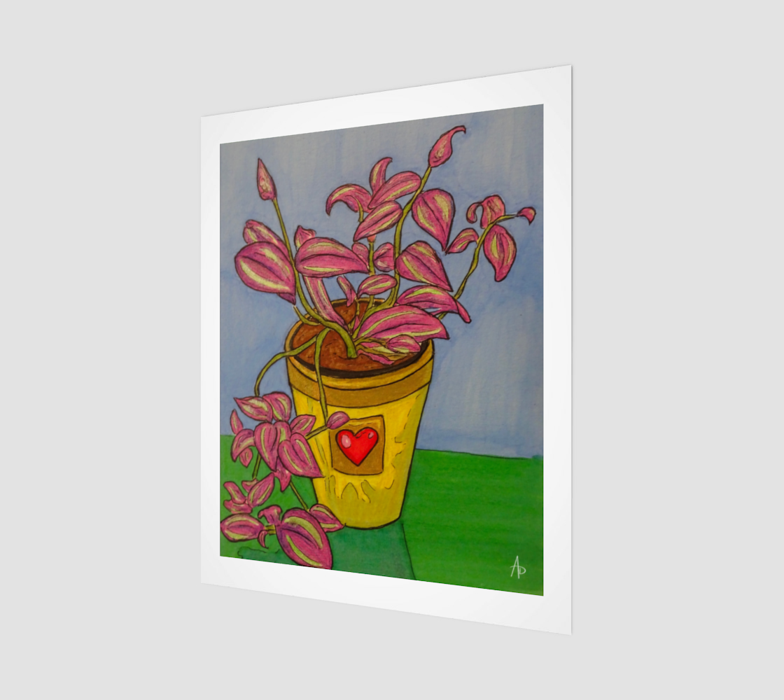 Plant Love Art Print preview