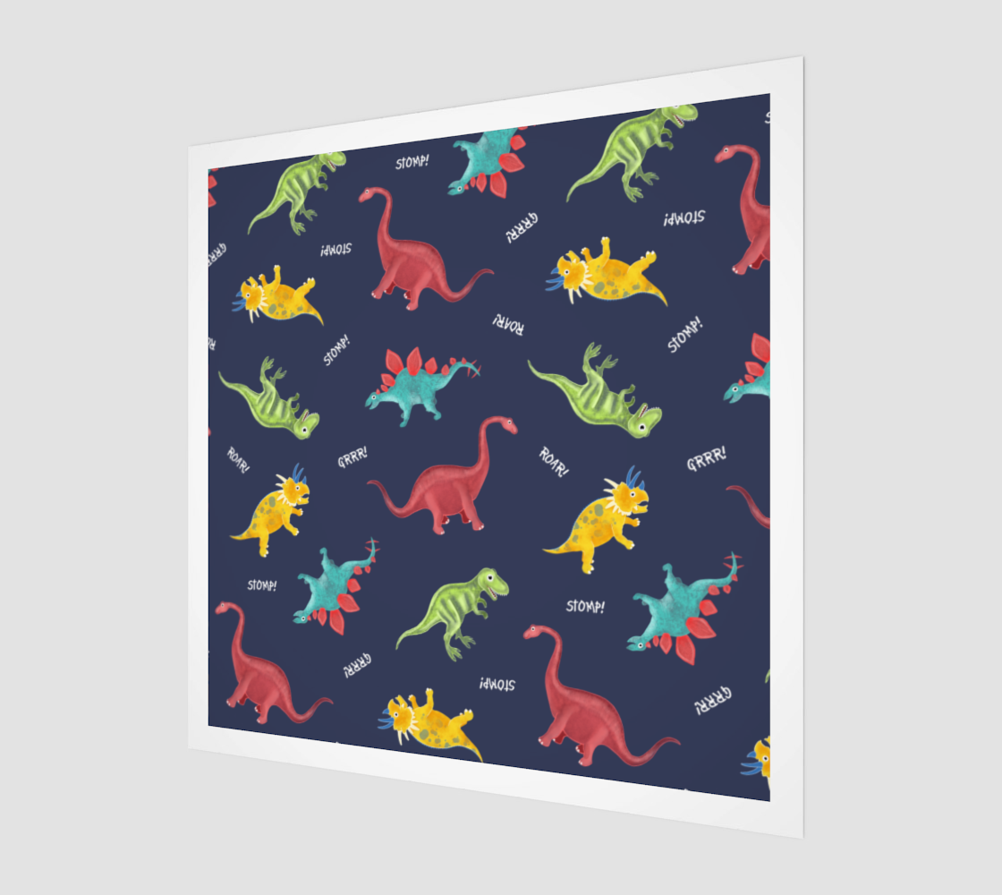 Dinosaur Art Print preview
