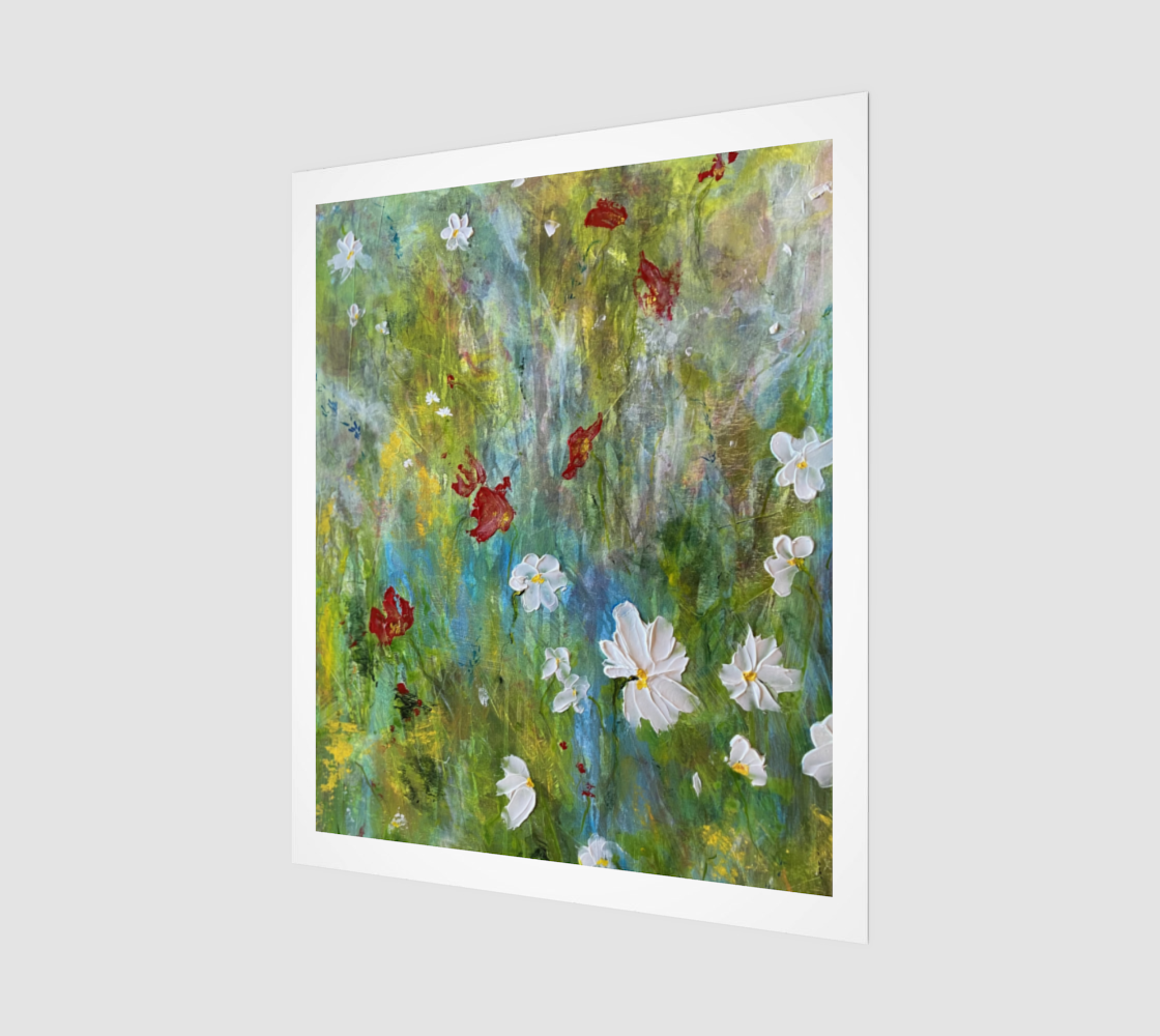 Grasses Blowing in a Summer Breeze by Painterly Cindy and More preview