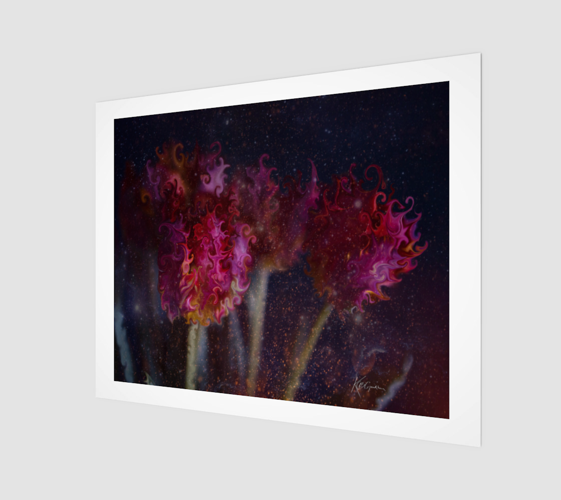 Tulips in Embers - signed preview #1