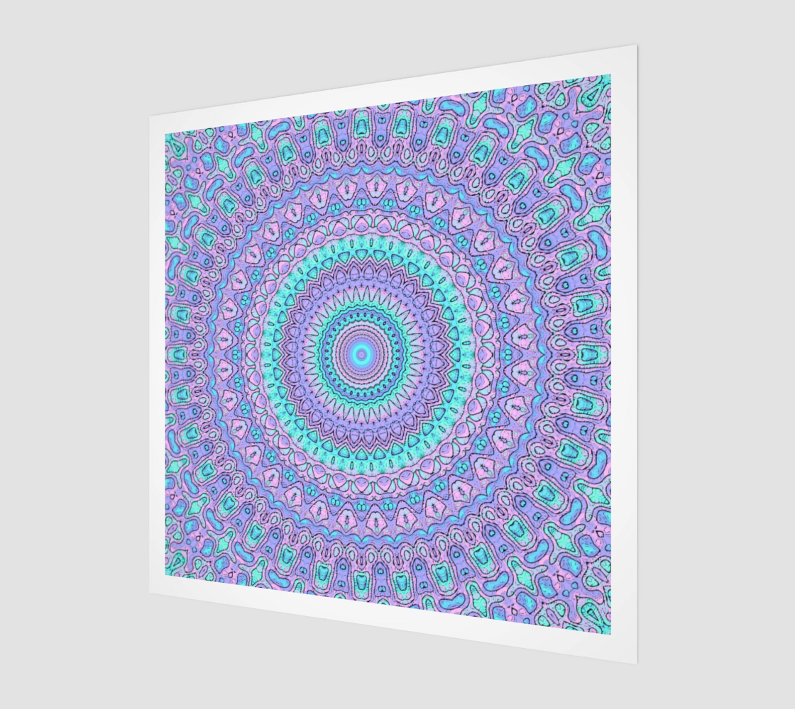 Psychedelic Groovy Hippie Mandala preview