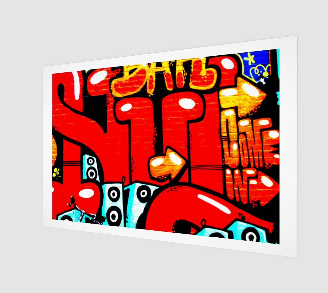 Graffiti 19 Art Print preview
