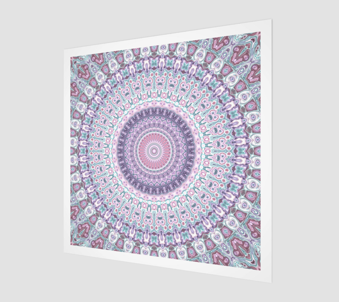Bohemian Intricate Groovy Colorful Pastel Retro Hippie Mandala preview