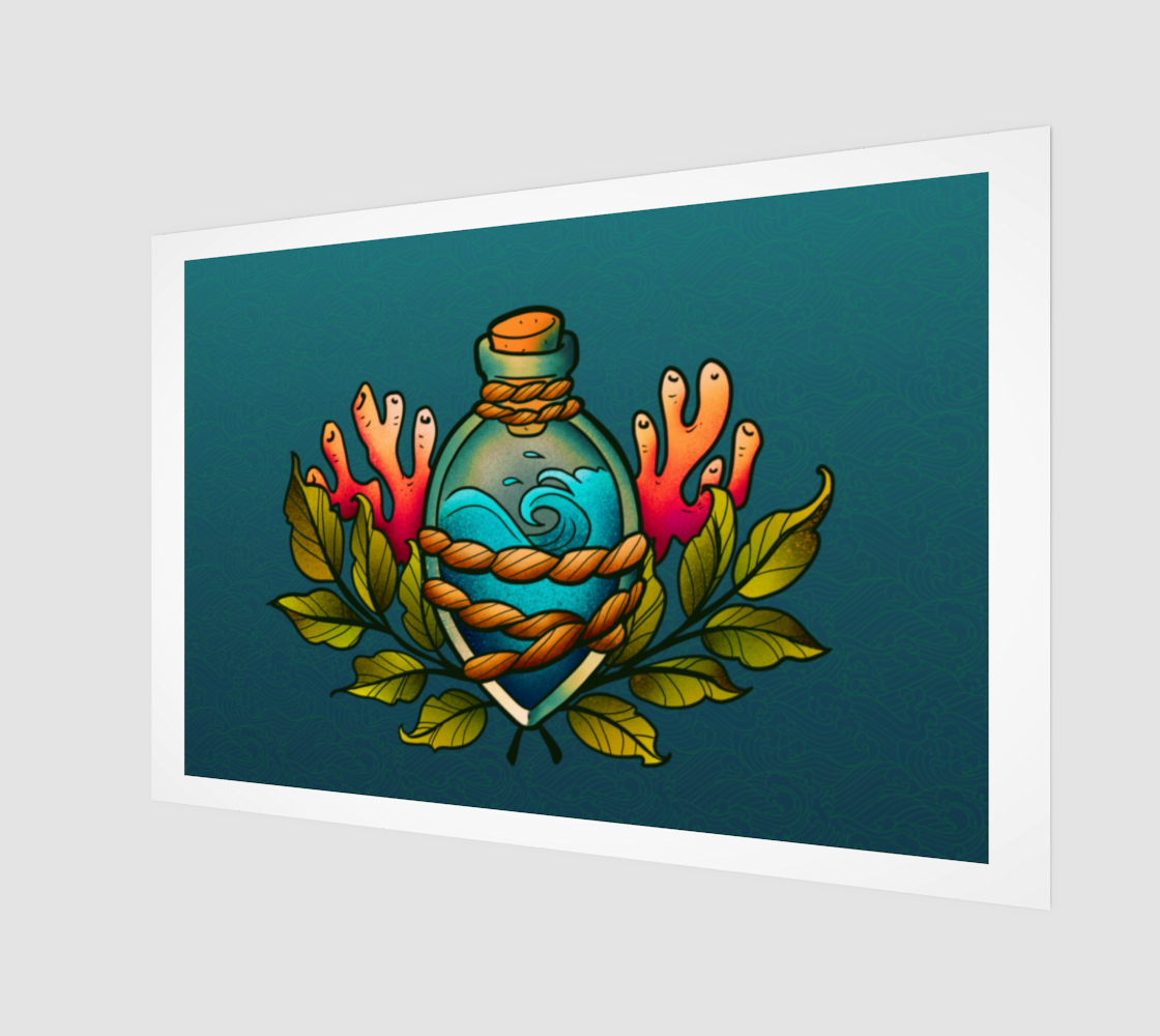 The Ocean in a Bottle Art 3:2 preview