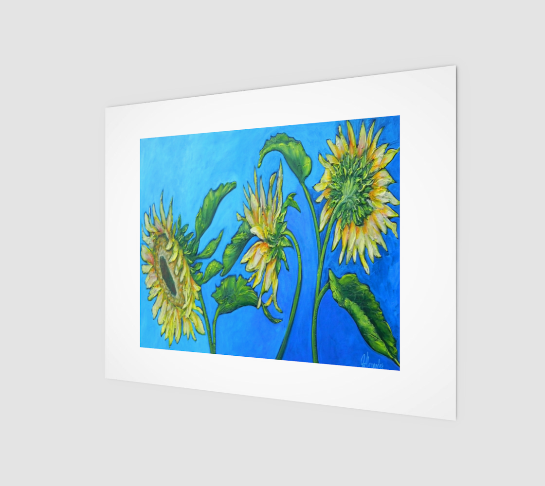 The Sun's Flowers 10X8Wall Art  preview