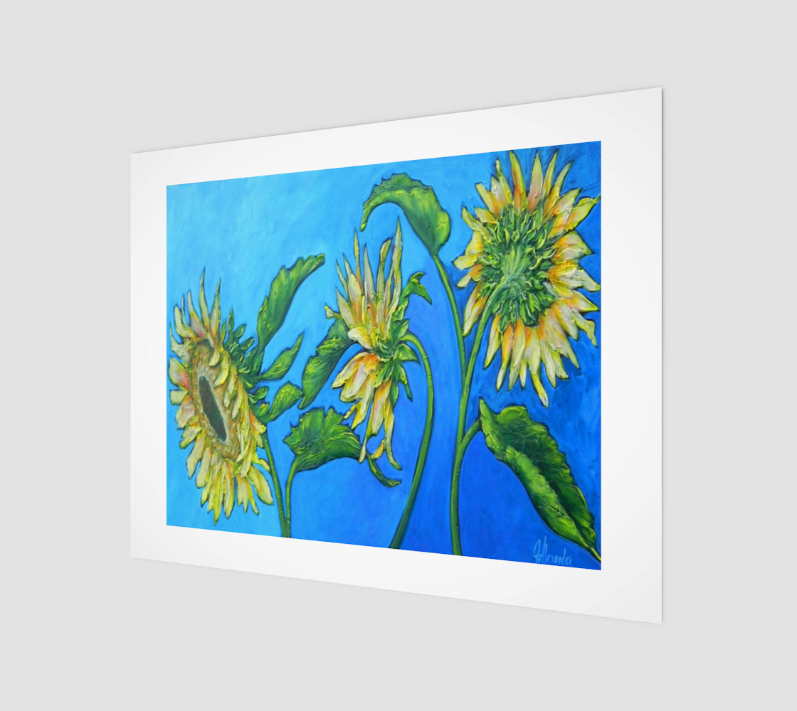 The Sun's Flowers 14X11Wall Art preview