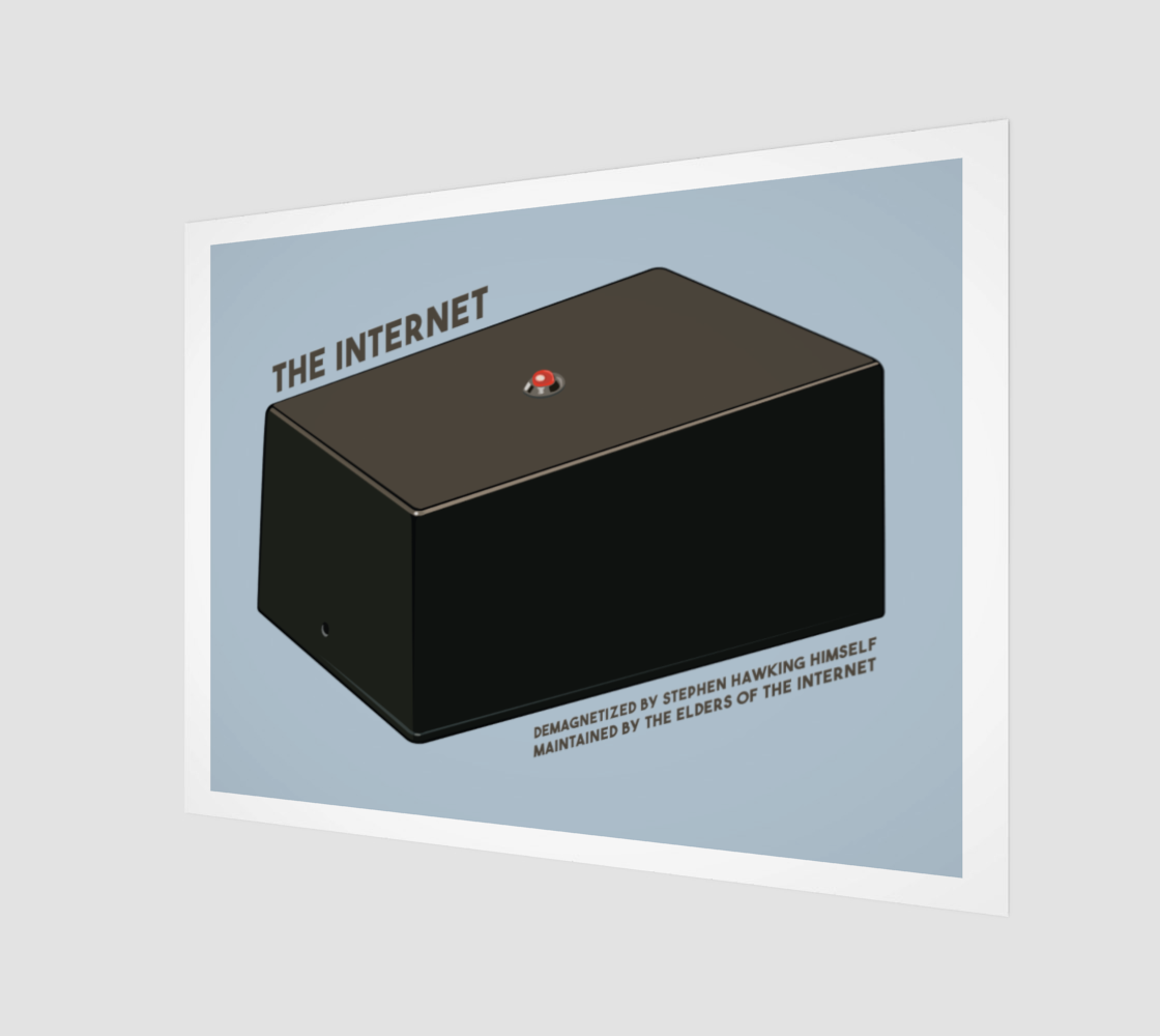 The Internet (Demagnetized by Stephen Hawking, Maintained by The Elders Of The Internet) preview