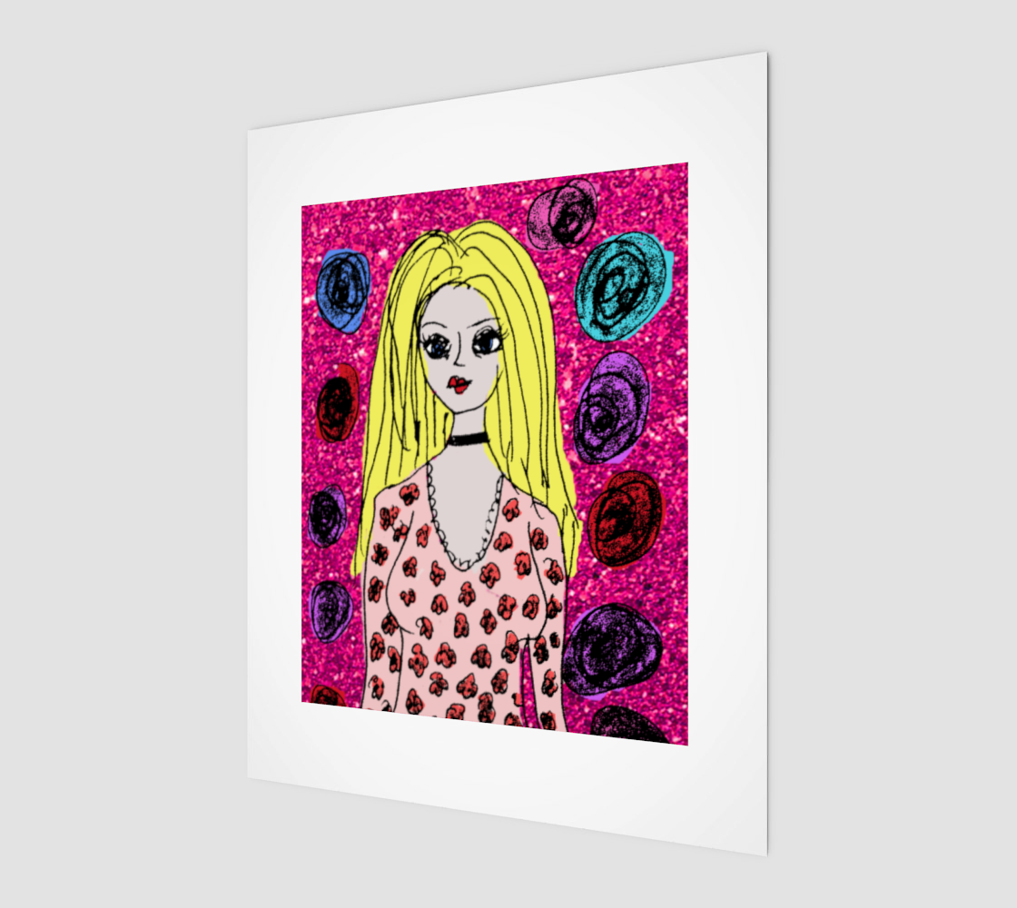 Aperçu de nineties girl glitter
