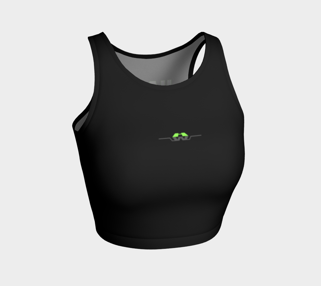 Hard Runner on Back Crop Top preview