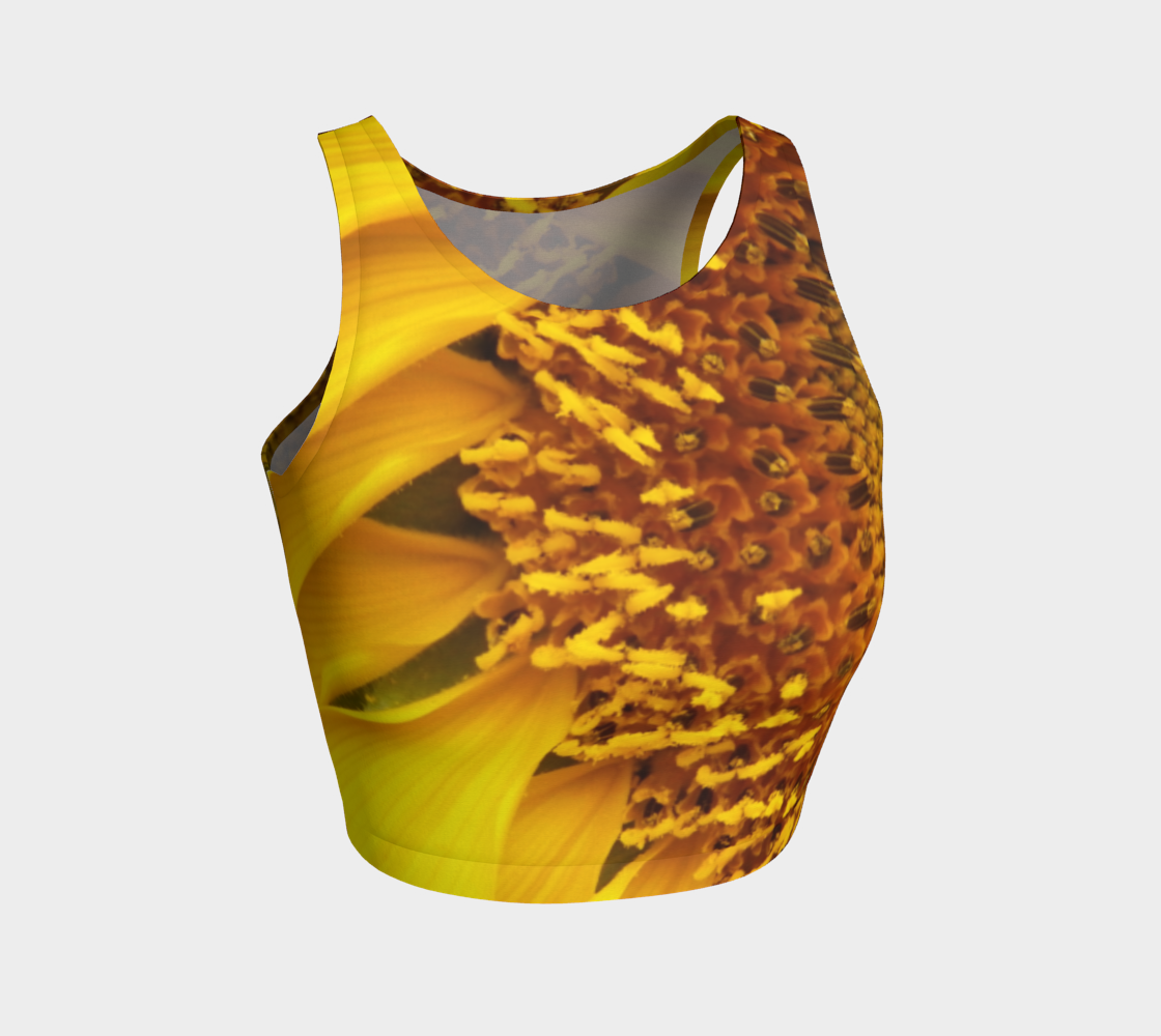 Aperçu de Sunflower Petals Crop Top