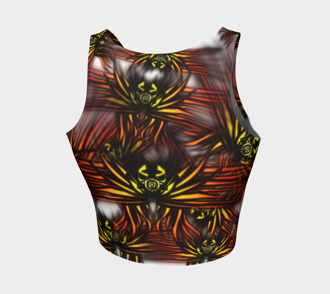 Seraphim Skull Crop Top preview #2