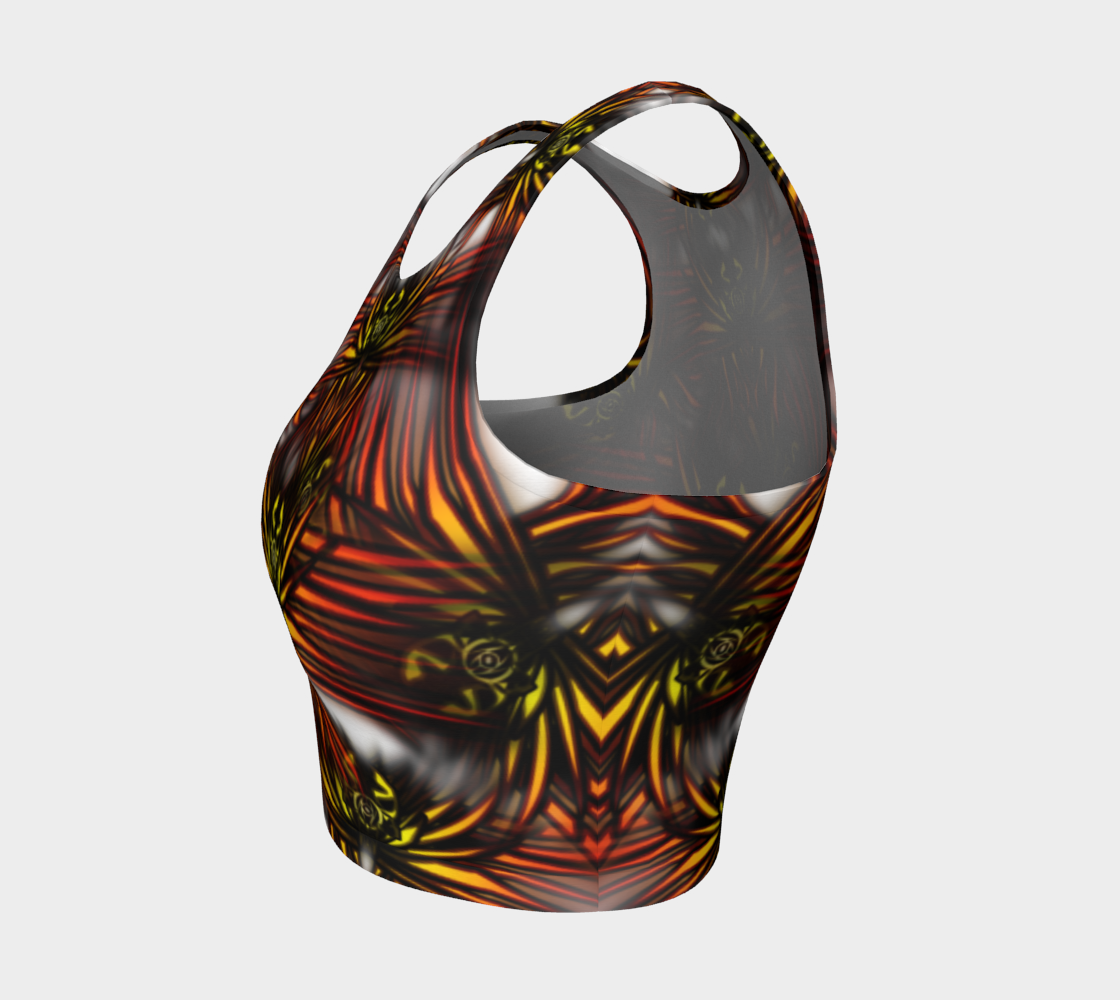 Seraphim Skull Crop Top preview #3
