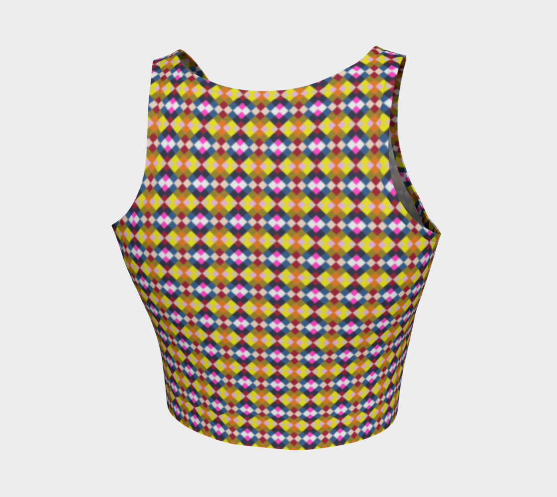 Aperçu de Argyled Crop Top #2