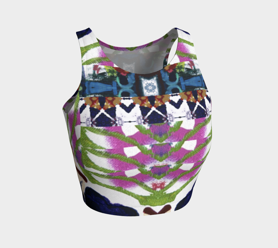 Shrine Temple Variegated Crop Top preview