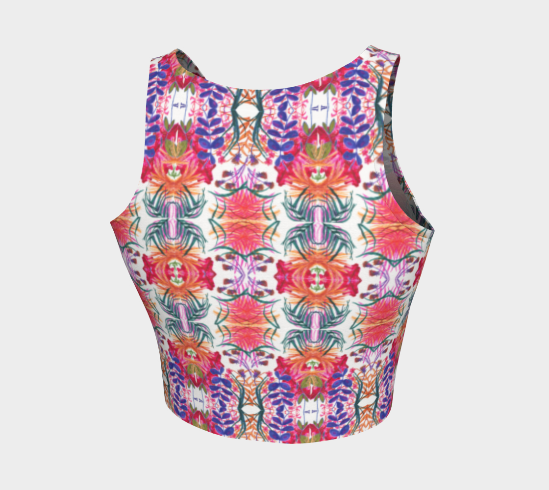 Aperçu de Enchanted Garden Crop Top #2