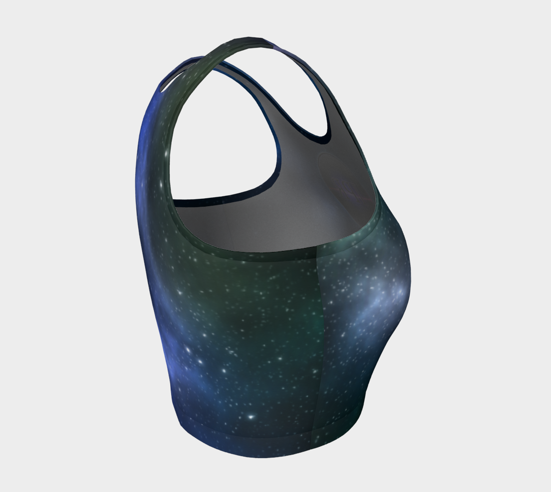 IPR Vibrant Universe Crop Top preview #4