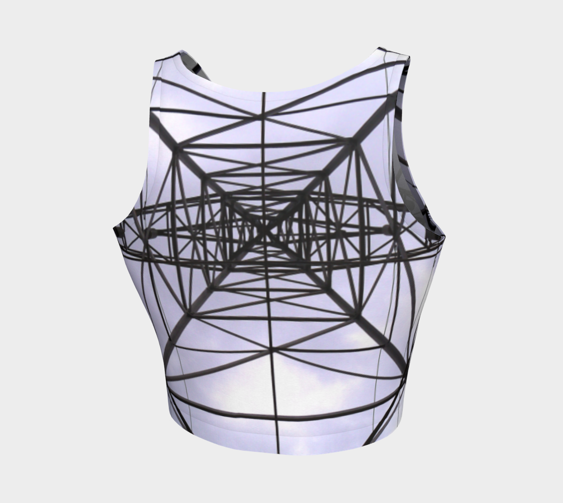 Power Line Tower Crop Top thumbnail #3