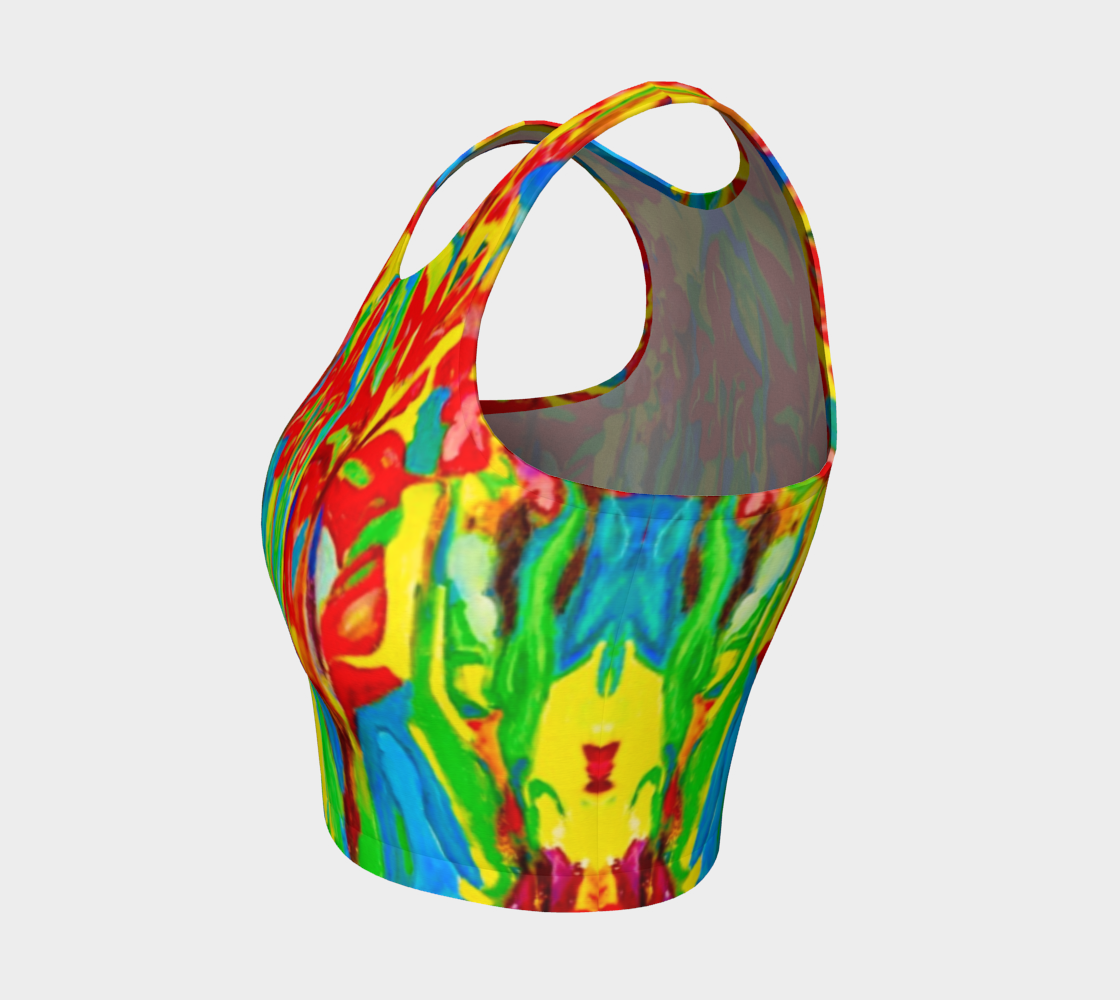 Flamboyan Athletic Crop Top preview #3