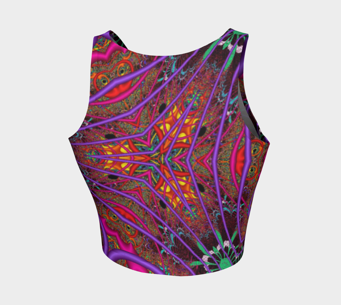 Wormhole Lace Crop Top preview #2