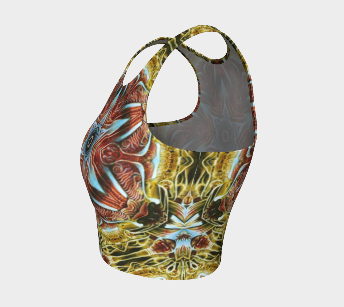 Unified Field Athletic Crop Top preview #3