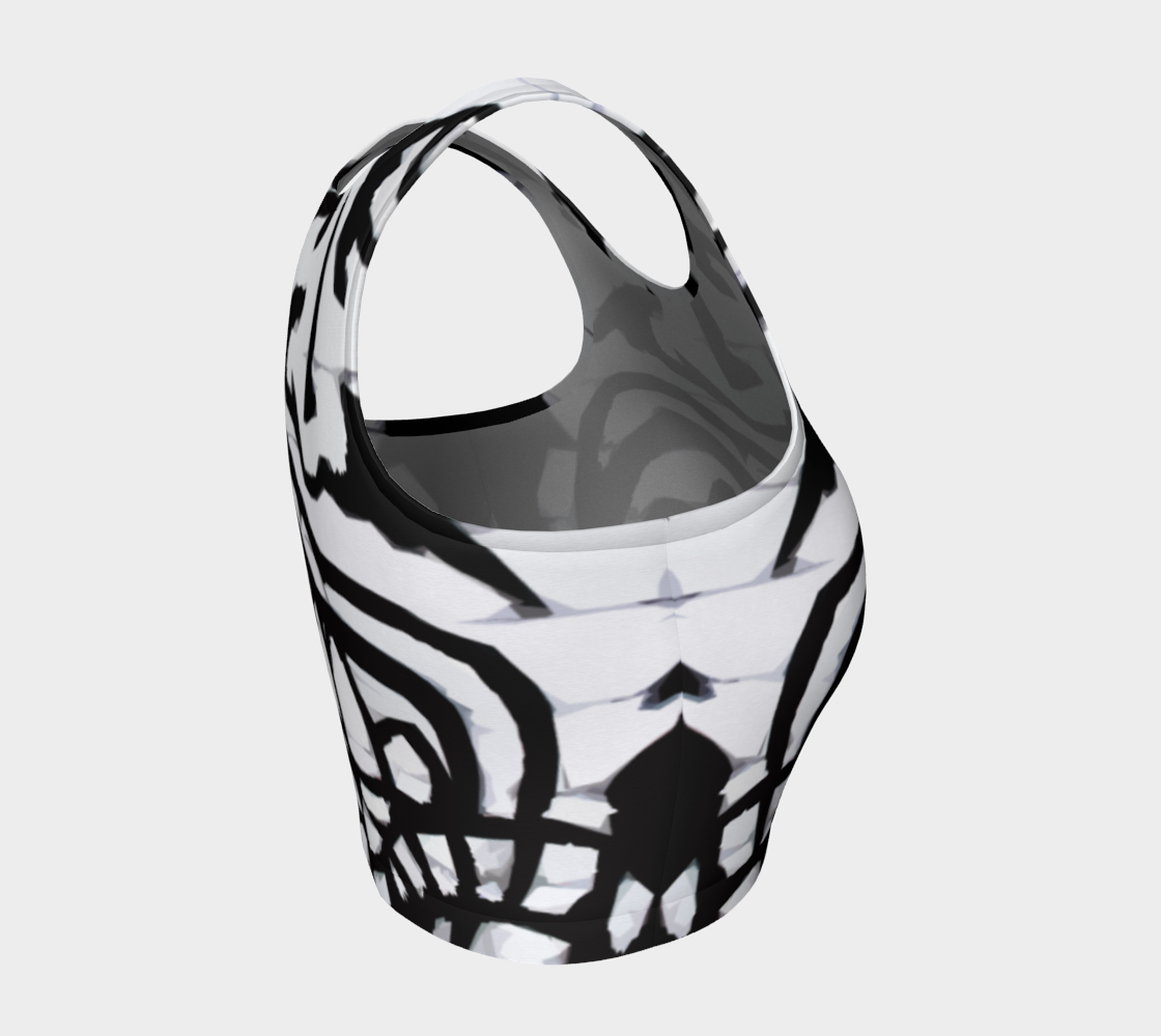 Graffiti 16 Athletic Crop Top preview #4