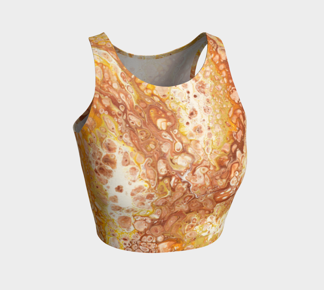 Sunshine Burst Crop Tank Top preview #1
