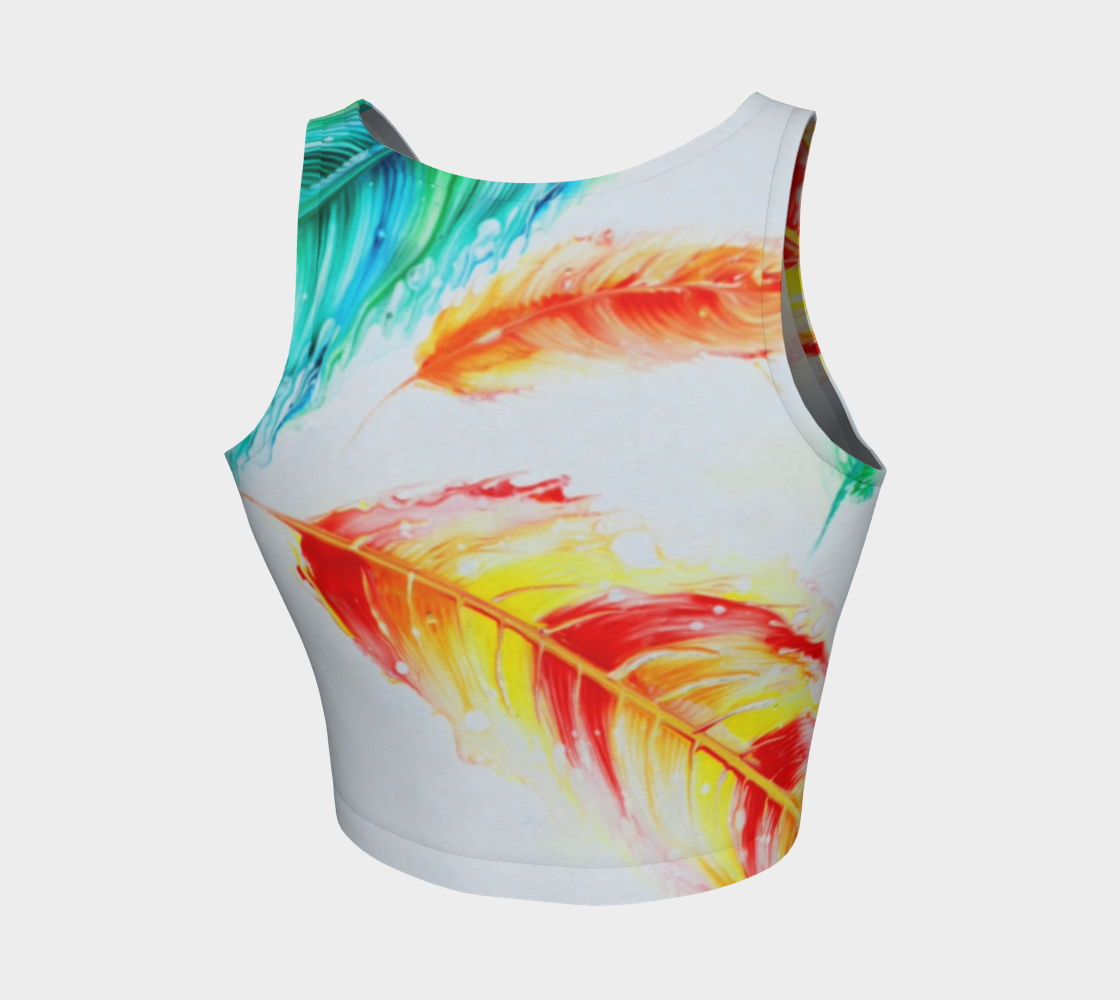 Feather Crop Tank Top preview #2