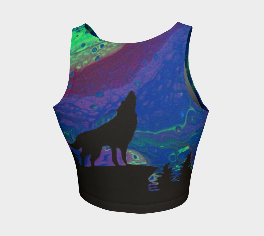 Northern Howl Crop Tank Top preview #2
