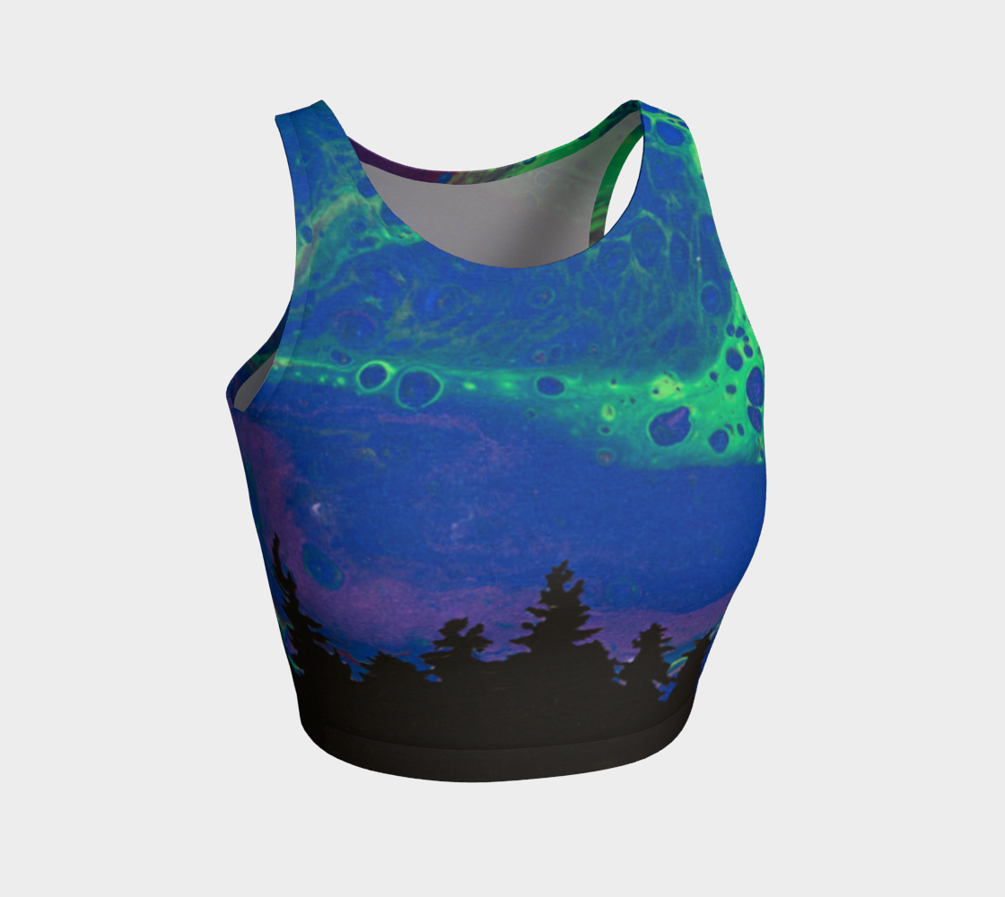 Northern Howl Crop Tank Top preview