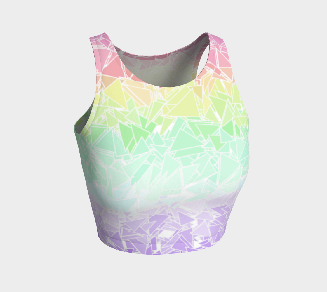 Groovy Boho Triangle Rainbow, 50% of profits donated to the Trevor Project! preview #1