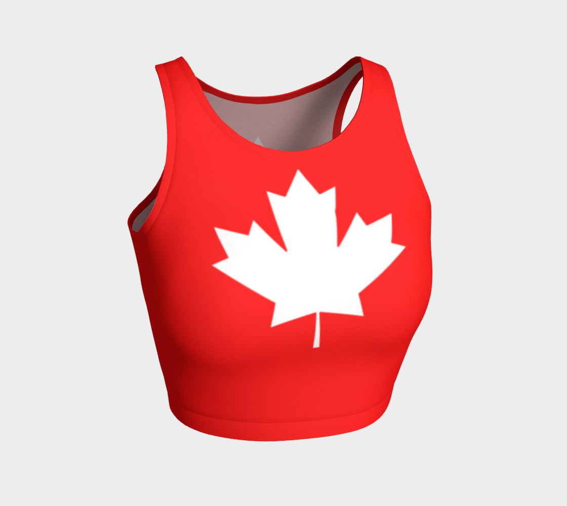 Maple Leaf Crop top preview