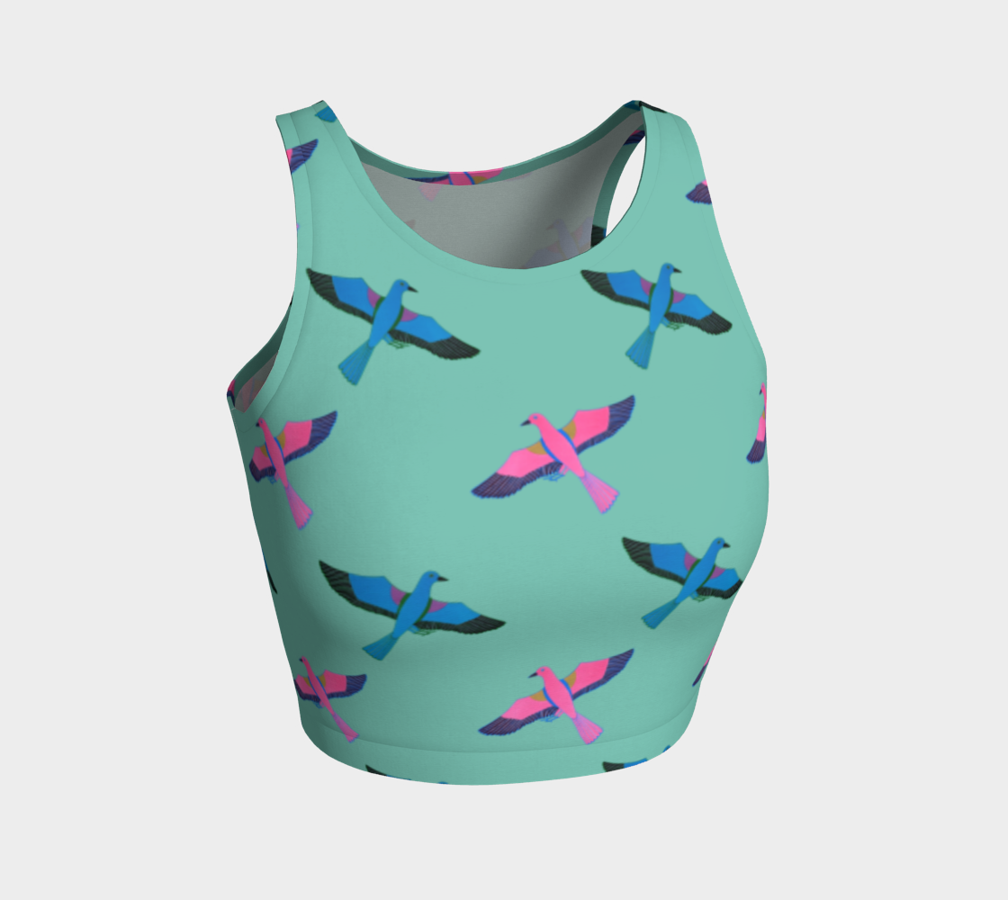 Flying Birds on Green preview