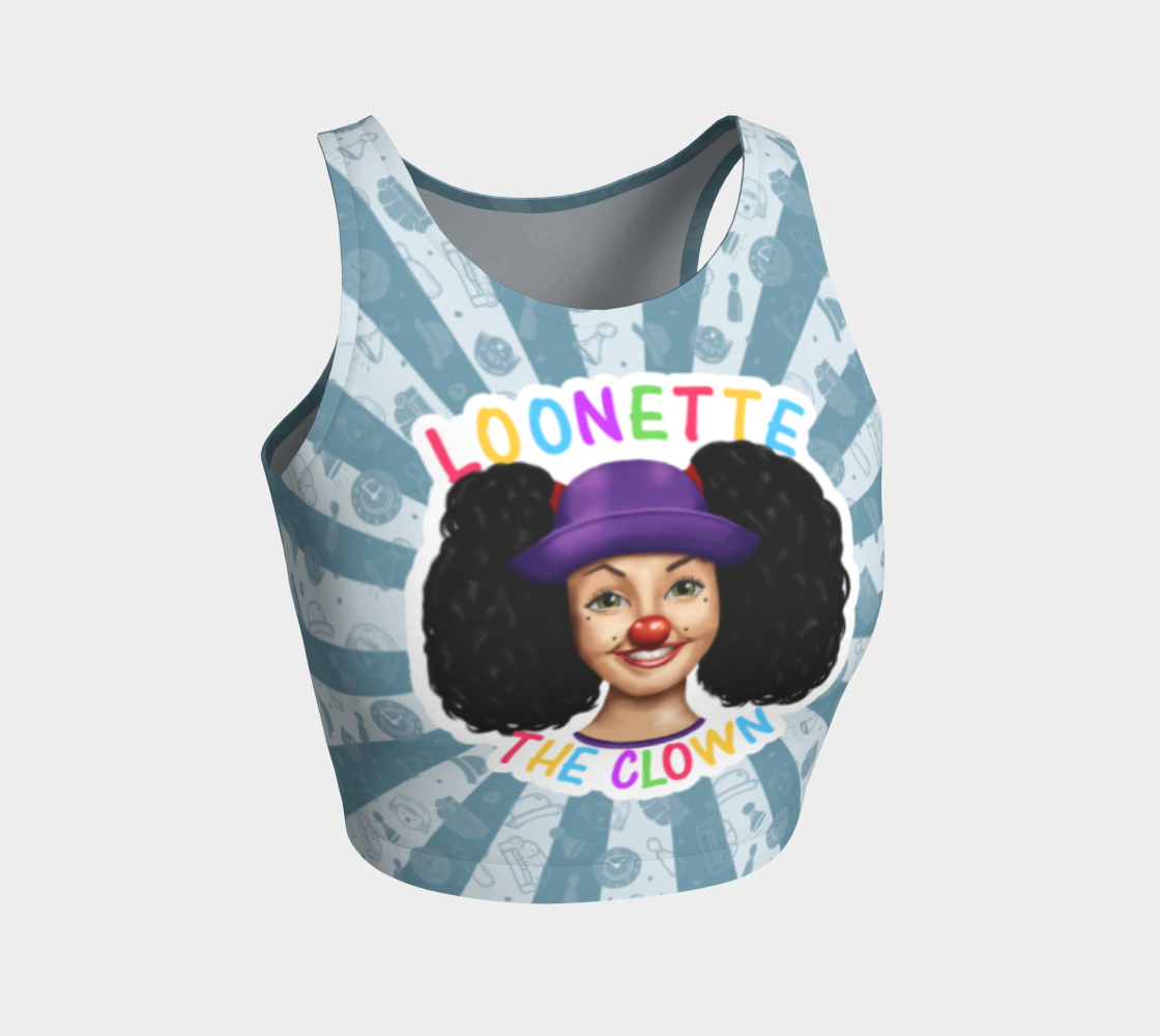Loonette The Clown Athletic Crop Top preview