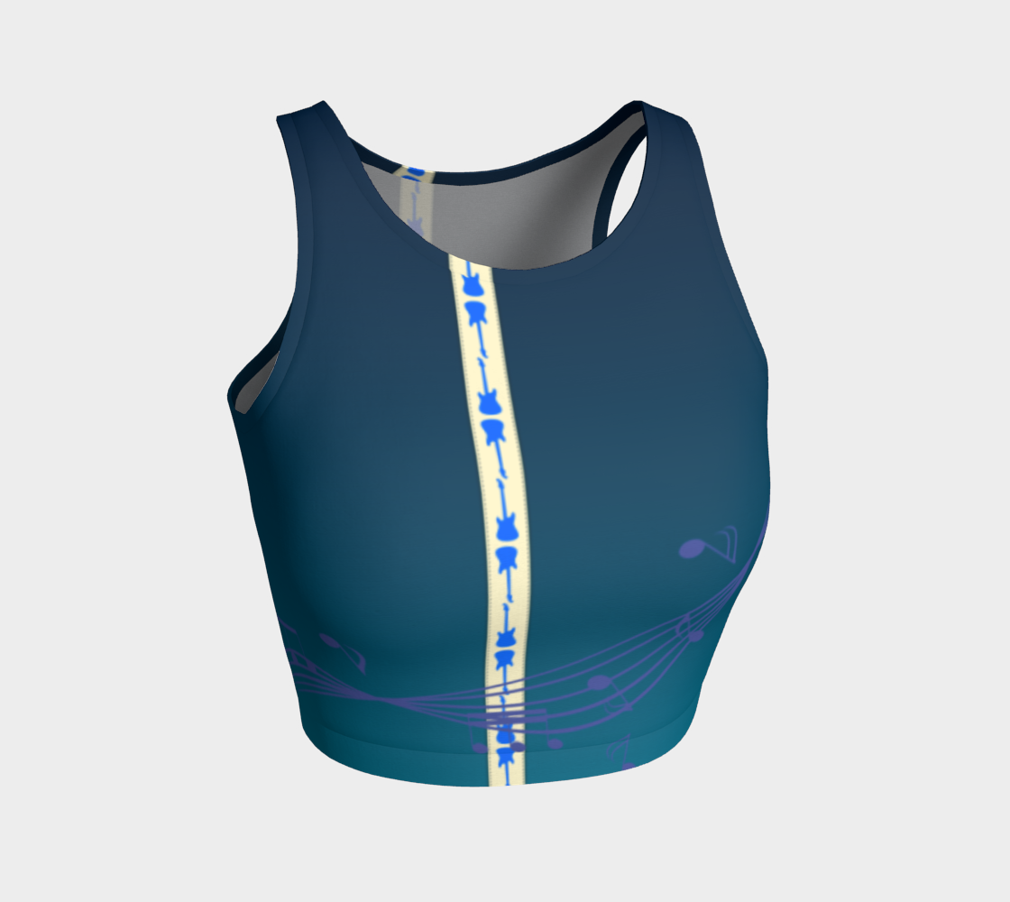 Pretty Wicked Ladies SR2023 Athletic Crop Top preview
