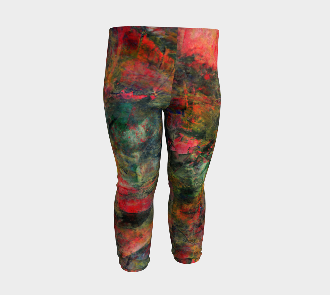 Abstract Garden Leggings preview #3