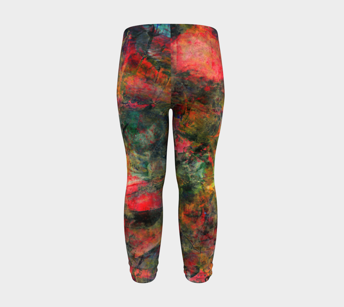 Abstract Garden Leggings preview #8