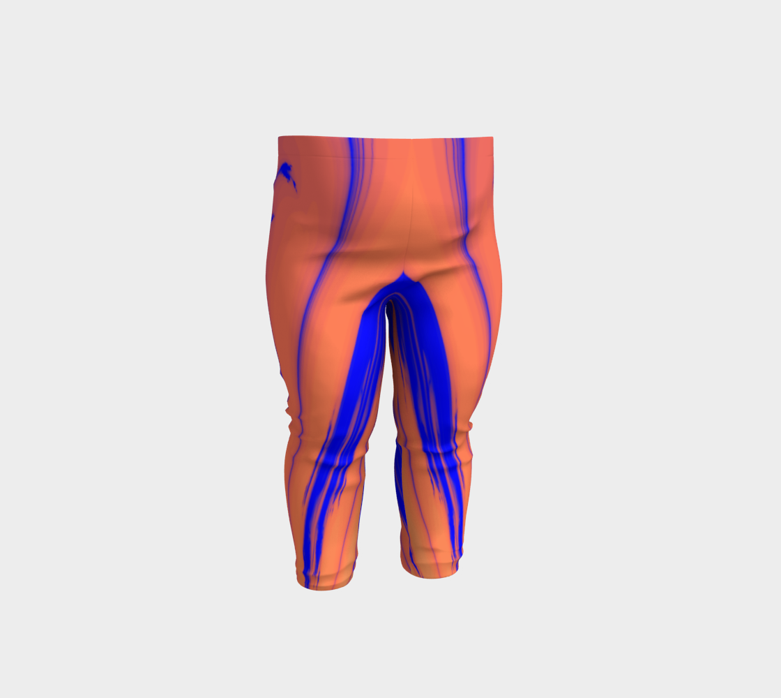 Orange and Blue Loopy Curves preview