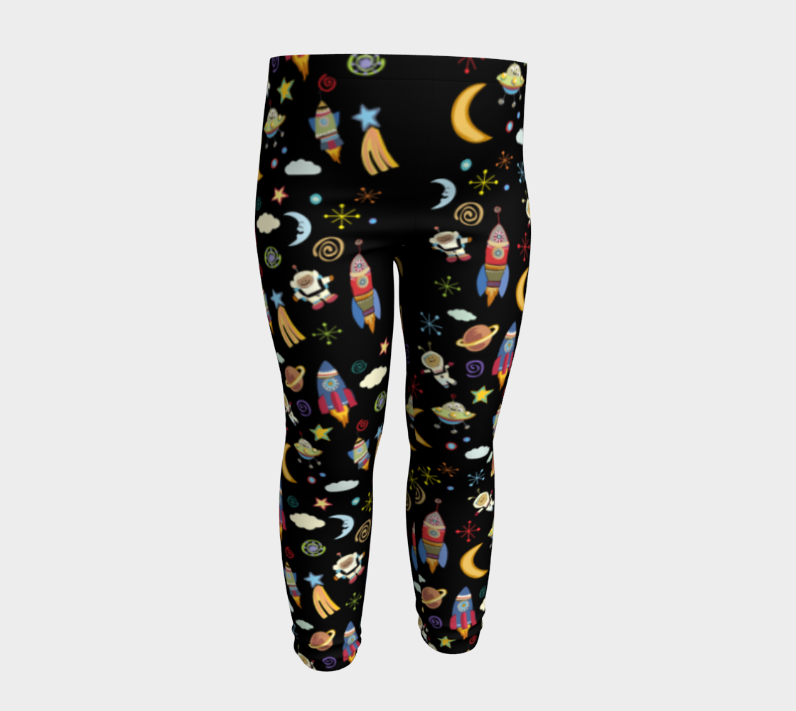 Space Baby Kid Leggings preview #4